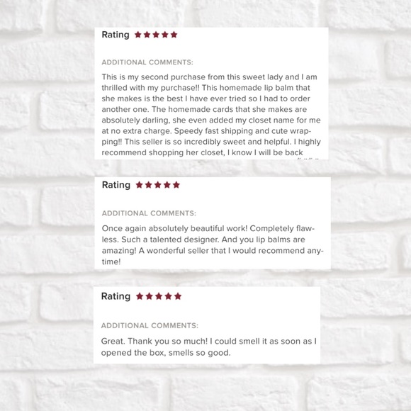 (1) Organic Handcrafted Lip Balm by me - Picture 6 of 8